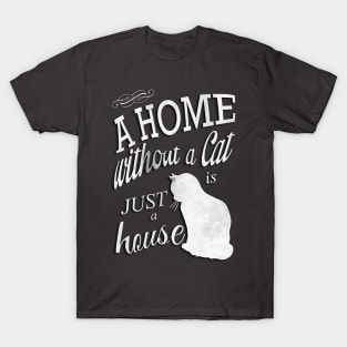 Home with Cat T-Shirt